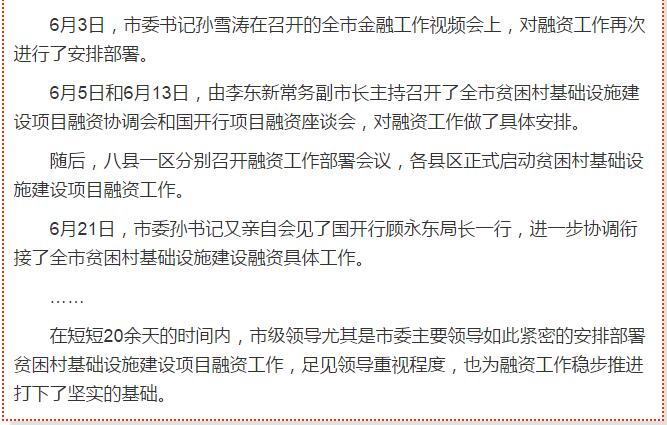 國(guó)開(kāi)行支持貧困村基礎(chǔ)設(shè)施建設(shè)，隴南究竟能分得多大“蛋糕”？