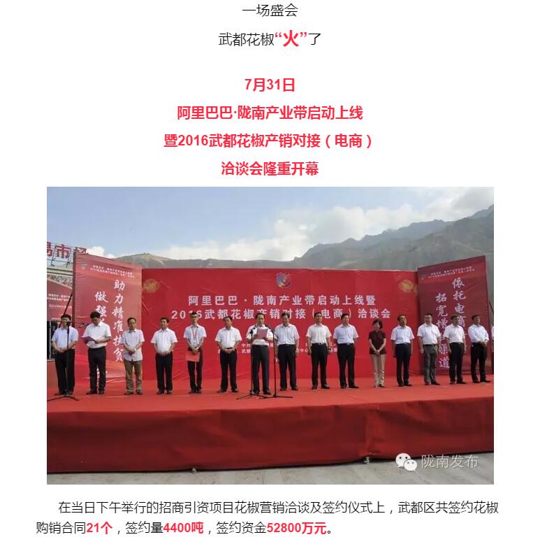 5.28億！一場(chǎng)盛會(huì)，武都花椒“火”了