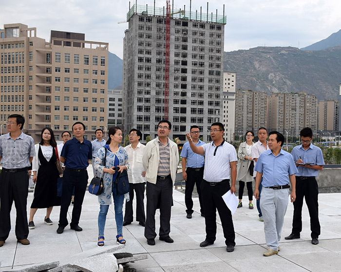 省、市聯(lián)合工作組蒞臨階州廣場(chǎng)檢查指導(dǎo)工作
