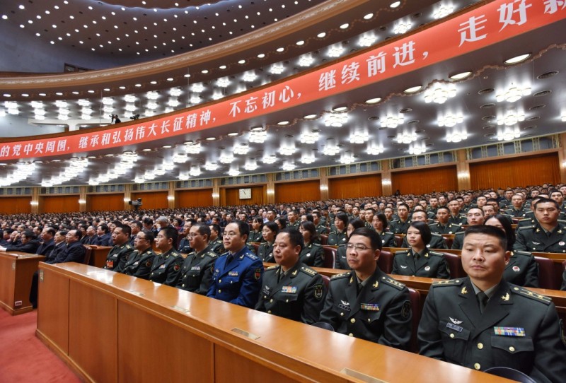 紀念紅軍長征勝利80周年大會在京舉行 習(xí)近平出席大會