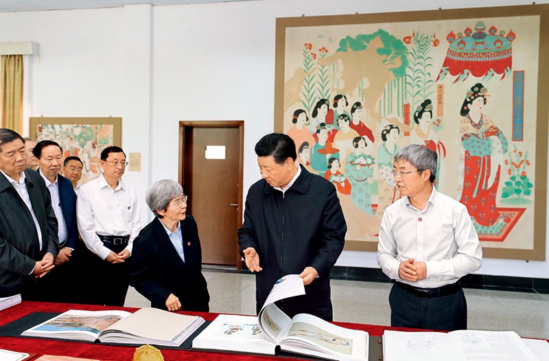 習(xí)近平：在敦煌研究院座談時的講話