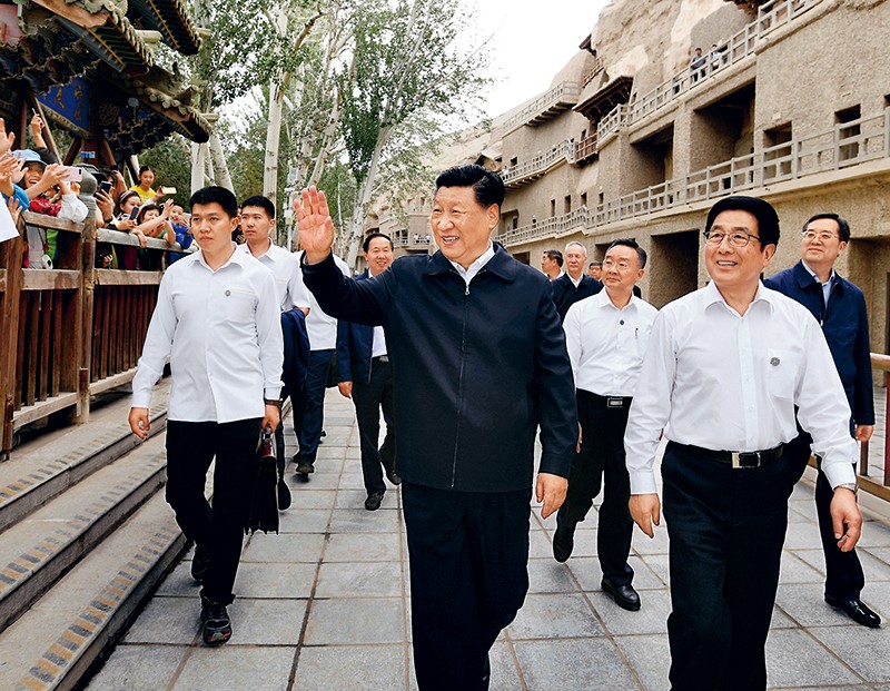 習(xí)近平：在敦煌研究院座談時的講話